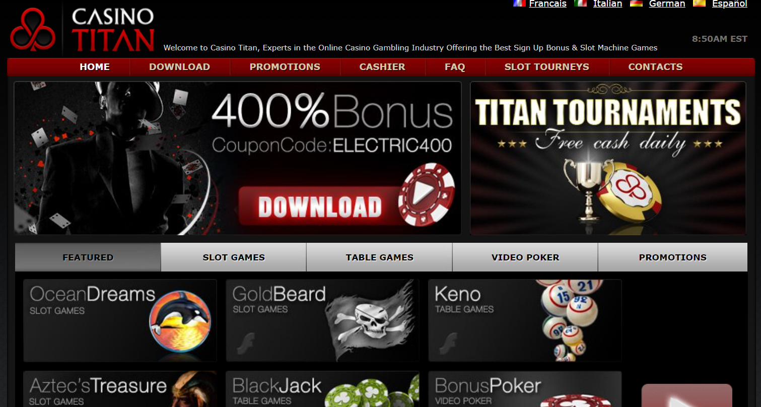 Titan Casino mobile app 2